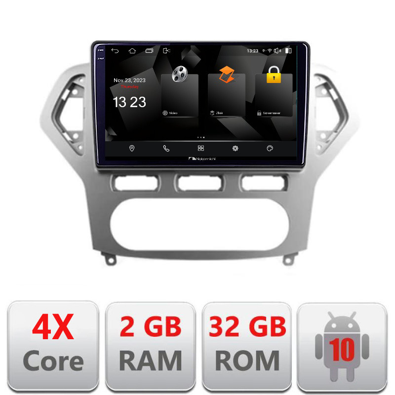 32063.jpg Navigatie dedicata Nakamichi Ford Mondeo 2006-2010 5230-MONDEO-AC Android Ecran 720P Quad Core 2+32 carplay android auto - imagine 1