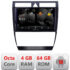 Navigatie dedicata Nakamichi Audi A6 Quad Core 5510-102  Android Octa Core 720p 4+64 DSP 360 camera carplay android auto