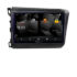 Navigatie dedicata Nakamichi Honda Civic 2012-2015 5510-132  Android Octa Core 720p 4+64 DSP 360 camera carplay android auto - imagine 2