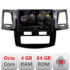 Navigatie dedicata Nakamichi Toyota Hilux 2008-2014 5510-143  Android Octa Core 720p 4+64 DSP 360 camera carplay android auto