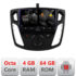 Navigatie dedicata Nakamichi Ford Focus 3 5510-150  Android Octa Core 720p 4+64 DSP 360 camera carplay android auto