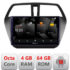 Navigatie dedicata Nakamichi Suzuki S-Cross Quad Core 5510-337  Android Octa Core 720p 4+64 DSP 360 camera carplay android auto