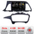 Navigatie dedicata Nakamichi Hyundai Sonata 5510-417  Android Octa Core 720p 4+64 DSP 360 camera carplay android auto