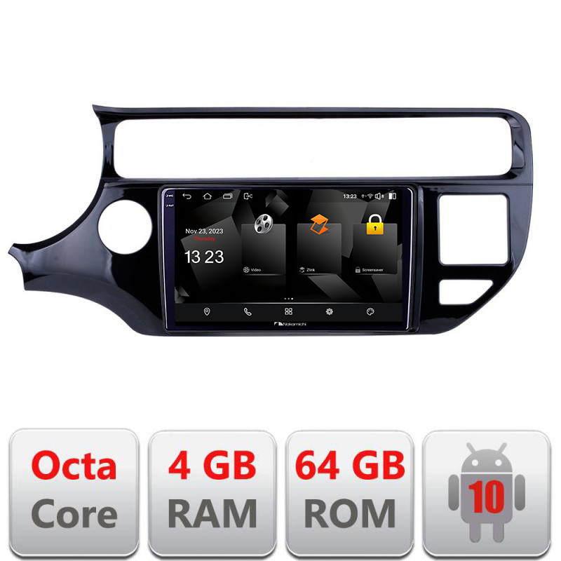 32323.jpg Navigatie dedicata Nakamichi Kia Rio 5510-504 Android Octa Core 720p 4+64 DSP 360 camera carplay android auto - imagine 1