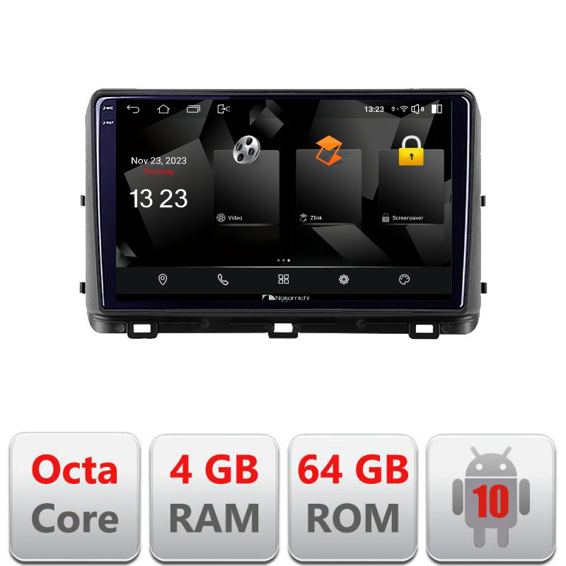 32399.jpg Navigatie dedicata Nakamichi Kia Ceed 2020- Android Octa Core 720p 4+64 DSP 360 camera carplay android auto - imagine 1