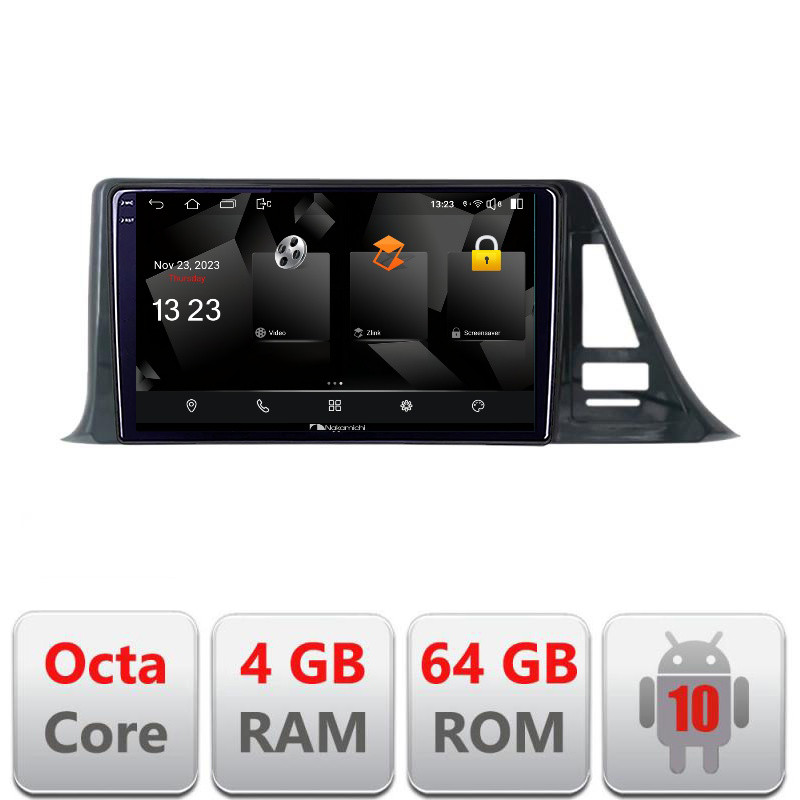 32405.jpg Navigatie dedicata Nakamichi Toyota CH-R low 5510-CH-R-A Android Octa Core 720p 4+64 DSP 360 camera carplay android auto - imagine 1