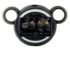 Navigatie dedicata Nakamichi Mini 2011-2015 sistem CIC  Android Octa Core 720p 4+64 DSP 360 camera carplay android auto - imagine 2
