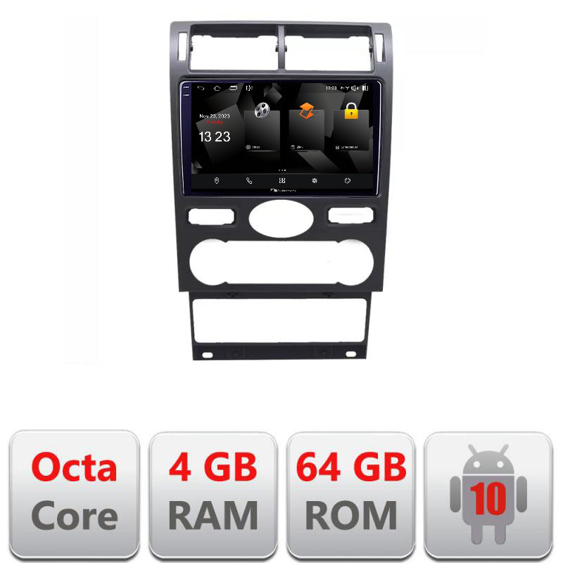 32569.jpg Navigatie dedicata Nakamichi Ford Mondeo intre anii 2004-2007 Android Octa Core 720p 4+64 DSP 360 camera carplay android auto - imagine 1