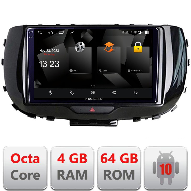 32655.jpg Navigatie dedicata Nakamichi Kia Soul 2020- 5510-soul Android Octa Core 720p 4+64 DSP 360 camera carplay android auto - imagine 1