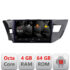 Navigatie dedicata Nakamichi Toyota Corolla 2013-2017 5510-470  Android Octa Core 720p 4+64 DSP 360 camera carplay android auto