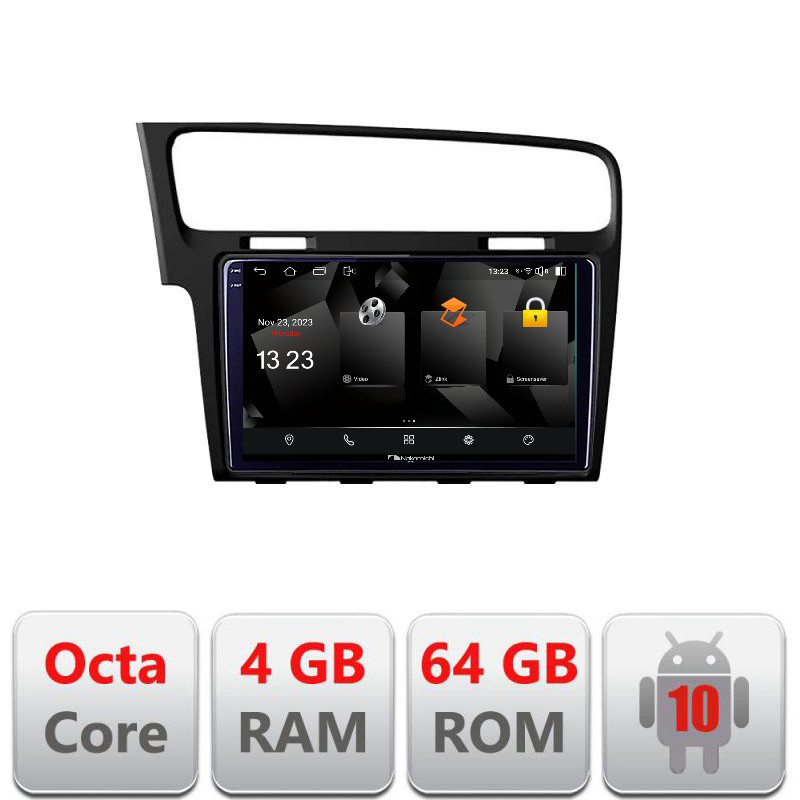 32785.jpg Navigatie dedicata Nakamichi VW Golf 7 5510-491 Android Octa Core 720p 4+64 DSP 360 camera carplay android auto - imagine 1