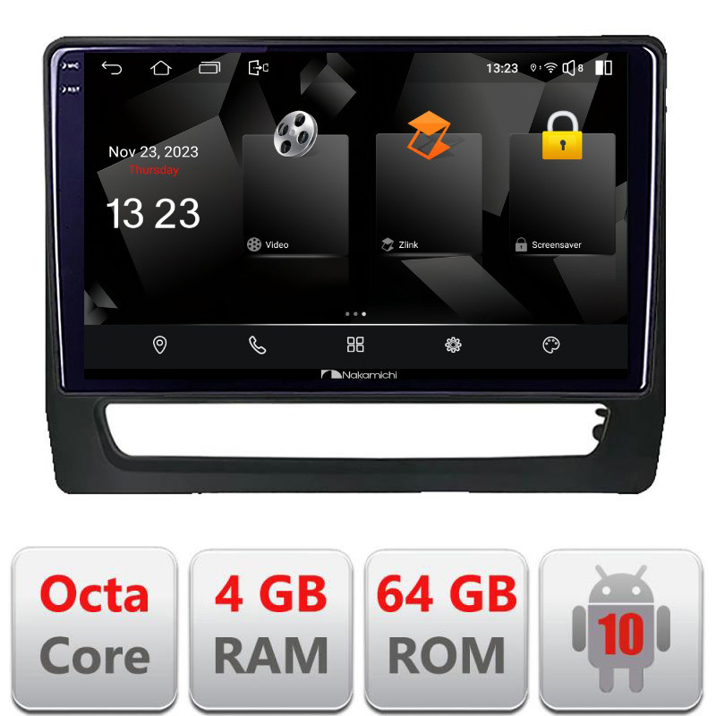32805.jpg Navigatie dedicata Nakamichi Mitsubishi ASX 2020 5510-asx2020 Android Octa Core 720p 4+64 DSP 360 camera carplay android auto - imagine 1
