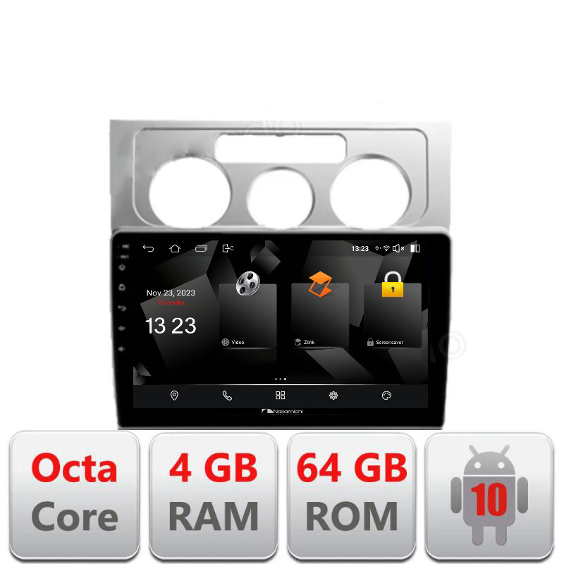 32881.jpg Navigatie dedicata Nakamichi VW Touran 2003-2010 5510-TOURAN1 Android Octa Core 720p 4+64 DSP 360 camera carplay android auto - imagine 1