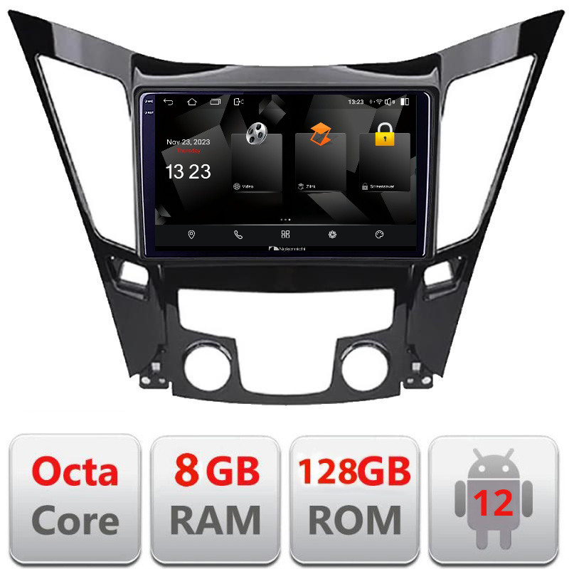 33053.jpg Navigatie dedicata Nakamichi Hyundai Sonata 2011-2015 5960Pro-259 Android Octa Core Qualcomm 2K Qled 8+128 DTS DSP 360 4G Optical - imagine 1