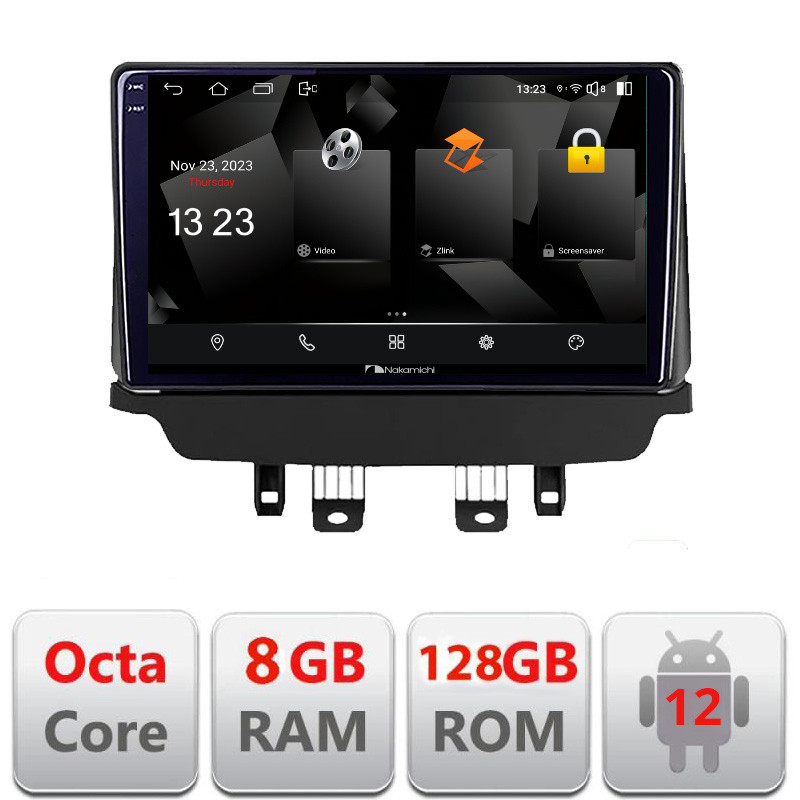 33211.jpg Navigatie dedicata Nakamichi Mazda CX-3 Mazda 2 2014-2020 Android Octa Core Qualcomm 2K Qled 8+128 DTS DSP 360 4G Optical - imagine 1