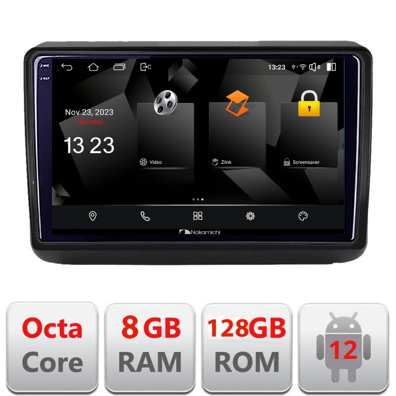 33313.jpg Navigatie dedicata Nakamichi Jeep Grand Cherokee 2014-2019 5960Pro-JGG Android Octa Core Qualcomm 2K Qled 8+128 DTS DSP 360 4G Optical - imagine 1