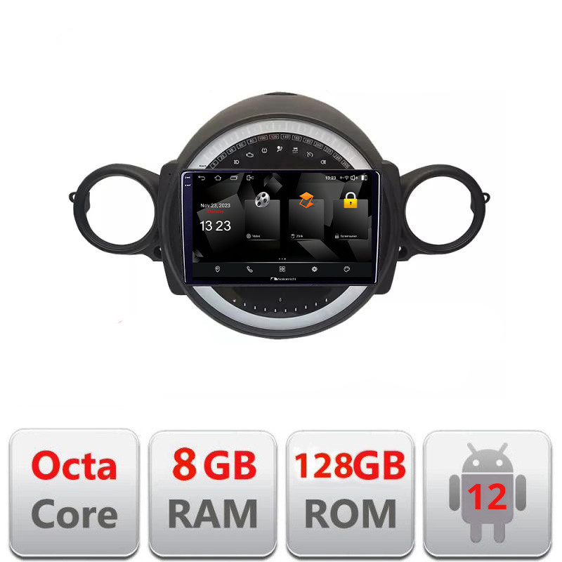 33349.jpg Navigatie dedicata Nakamichi Mini 2007-2011 Android Octa Core Qualcomm 2K Qled 8+128 DTS DSP 360 4G Optical - imagine 1