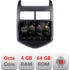Navigatie dedicata Nakamichi Chevrolet Aveo 2010-2013 5510-AVEO10  Android Octa Core 720p 4+64 DSP 360 camera carplay android auto