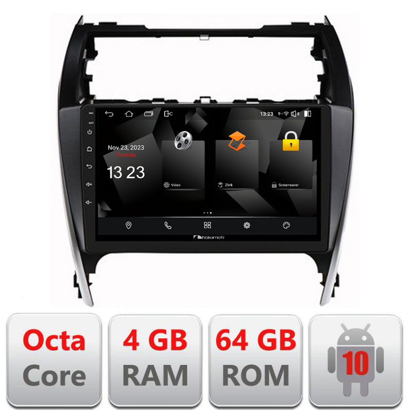 33741.jpg Navigatie dedicata Nakamichi Toyota Camry 2012-2018 Android radio gps internet quad core 4+64 carplay android auto - imagine 1