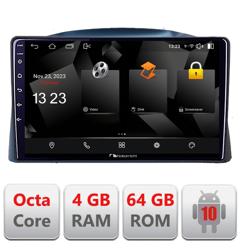 33747.jpg Navigatie dedicata Nakamichi Jeep Grand Cherokee 2004-2007 Android radio gps internet quad core 4+64 carplay android auto - imagine 1
