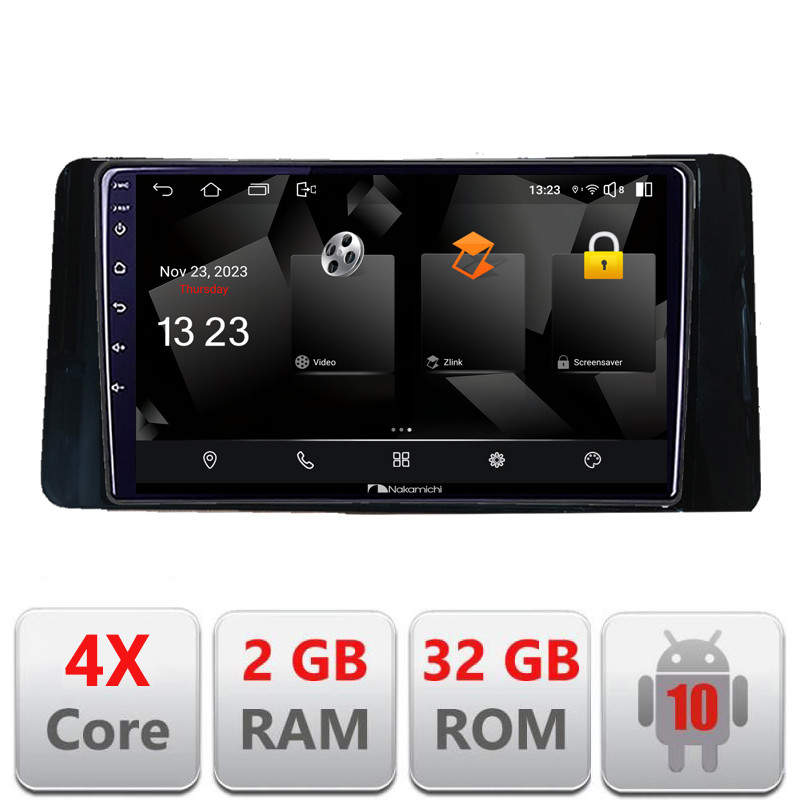 33853.jpg Navigatie dedicata Nakamichi Skoda Kamiq 2019- Android radio gps internet quad core 2+32 carplay android auto - imagine 1
