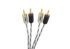 CABLU RCA DUBLU ECRANAT DE 1M - imagine 3