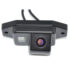 Camera video auto dedicata pentru mersul cu spatele compatibila cu Toyota Prado deschidere 120 de grade instalare la becul de l - imagine 3