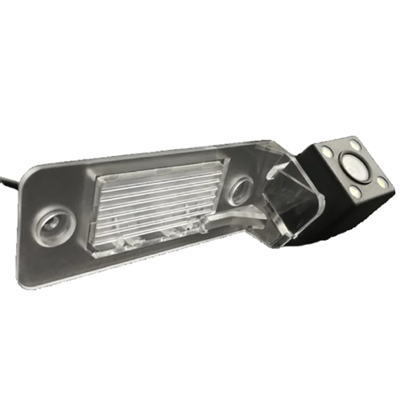 Camera video auto dedicata pentru mersul cu spatele compatibila cu VW Tiguan deschidere 120 de grade instalare la becul de la n - imagine 2