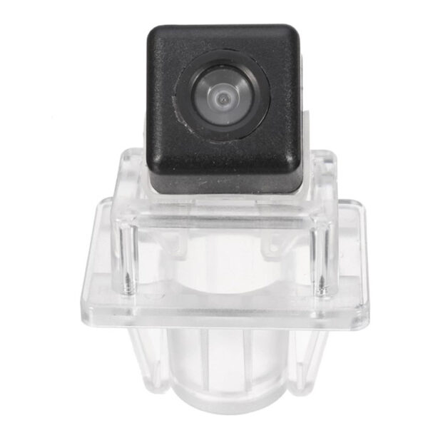 Camera video auto dedicata pentru mersul cu spatele compatibila cu Mercedes C/E deschidere 120 de grade instalare la becul de l - imagine 2