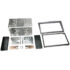 Connects2 CT23VX04A kit rama 2DIN Opel Astra H,Zafira B,Antara,Corsa,Tigra(Antracit Metalic) - imagine 3