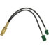 Adaptor cablaj trecere de la RCA F la Fakra Male - imagine 2