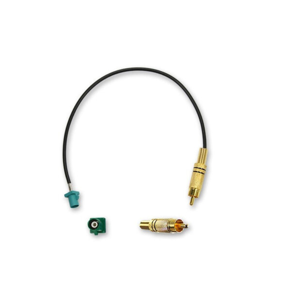 Adaptor cablaj trecere de la Fakra M la RCA M - imagine 1