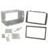 Connects2 CT23AR03 kit rama 2DIN ALFA ROMEO 147/GT(Gri inchis) - imagine 3