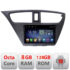 Navigatie dedicata Honda Civic 2012-2016 F-CIVIC Octa Core cu Android Radio Bluetooth Internet GPS WIFI DSP 8+128GB 4G