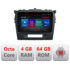 Navigatie dedicata Suzuki Grand Vitara 2016- E-2265 Octa Core cu Android Radio Bluetooth Internet GPS WIFI DSP 4+64GB 4G