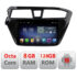 Navigatie dedicata HYUNDAI I20 2015-2018 F-517 Octa Core cu Android Radio Bluetooth Internet GPS WIFI DSP 8+128GB 4G
