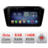 Navigatie dedicata VW PASSAT 2015- F-518 Octa Core cu Android Radio Bluetooth Internet GPS WIFI DSP 8+128GB 4G