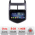 Navigatie dedicata Chevrolet Aveo 2010-2013 F-aveo10 Octa Core cu Android Radio Bluetooth Internet GPS WIFI DSP 8+128GB 4G