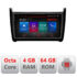 Navigatie dedicata VW Polo 2014-2017 E-655 Octa Core cu Android Radio Bluetooth Internet GPS WIFI DSP 4+64GB 4G