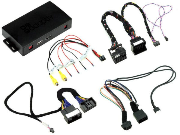 ADVM-AU4 Audi Q5 I 8R non mmi 2012-2016 ADAPTIV MINI HDMI & DOUA CAMERE PE ECRANUL OEM - imagine 1