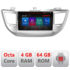 Navigatie dedicata Hyundai Tucson E-546 Octa Core cu Android Radio Bluetooth Internet GPS WIFI DSP 4+64GB 4G