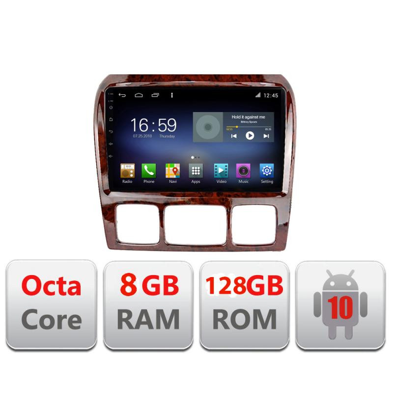 9899.jpg Navigatie dedicata MERCEDES S 1998-2005 F-220 Octa Core cu Android Radio Bluetooth Internet GPS WIFI DSP 8+128GB 4G - imagine 1