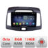 Navigatie dedicata Hyundai Elantra 2009 F-2009 Octa Core cu Android Radio Bluetooth Internet GPS WIFI DSP 8+128GB 4G