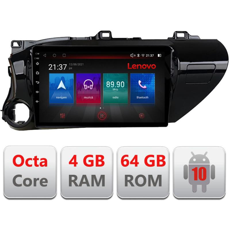 9945.jpg Navigatie dedicata Toyota Hilux 2016- E-TY59 Octa Core cu Android Radio Bluetooth Internet GPS WIFI DSP 4+64GB 4G - imagine 1
