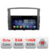 Navigatie dedicata MITSUBISHI PAJERO F-452 Octa Core cu Android Radio Bluetooth Internet GPS WIFI DSP 8+128GB 4G