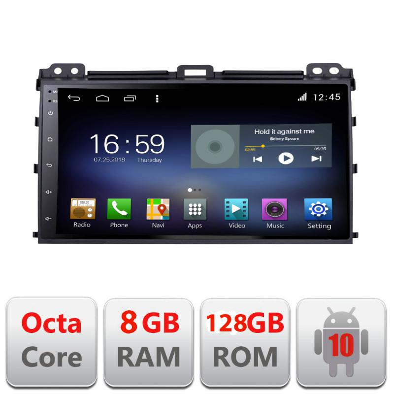 9957.jpg Navigatie dedicata TOYOTA Prado 2004-2009 F-456 Octa Core cu Android Radio Bluetooth Internet GPS WIFI DSP 8+128GB 4G - imagine 1