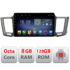 Navigatie dedicata TOYOTA RAV 4 2013-2018 F-247 Octa Core cu Android Radio Bluetooth Internet GPS WIFI DSP 8+128GB 4G