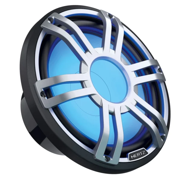 Subwoofer Marine Hertz HMS 12 S2-LD-G / SW, Negru / Alb, 300mm, 500W RMS 2O - imagine 1