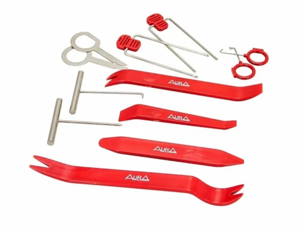 Kit demontare panouri auto, plafoniere, trimuri, plastice auto, playere, Aura ARK 002R - imagine 1