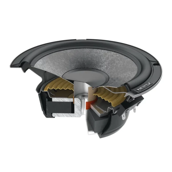 Difuzoare Auto Hertz Cento C 165, set componente, 165 mm, 70W RMS, 4, 2 difuzoare - imagine 5